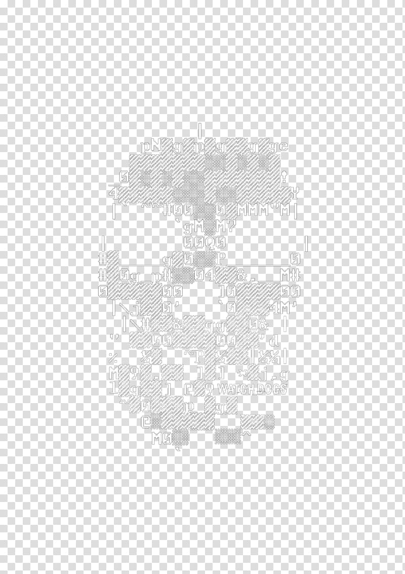 Dedsec Logo, human skull illustration transparent background PNG clipart