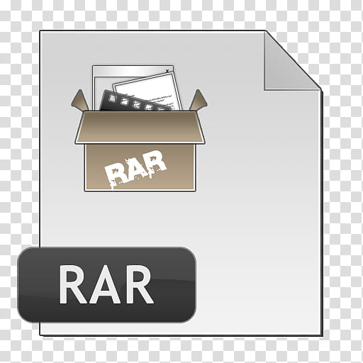 TRIX Icon Set, RAR, rar folder icon transparent background PNG clipart