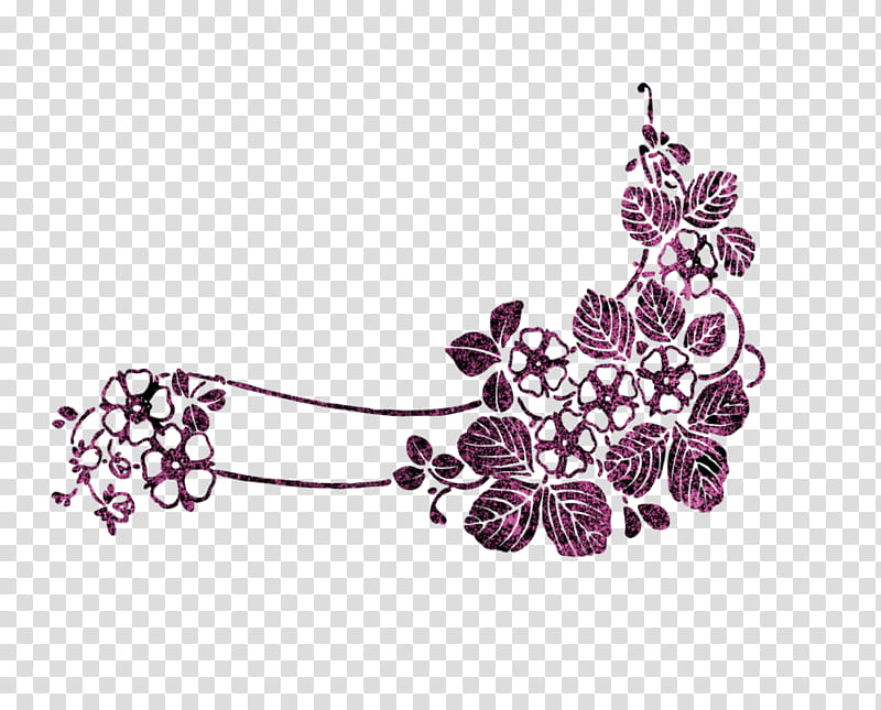 Ss, pink flowers transparent background PNG clipart