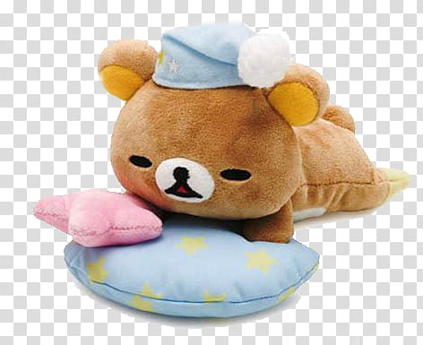Rilakkuma Kawaii , brown bear plush toy transparent background PNG clipart