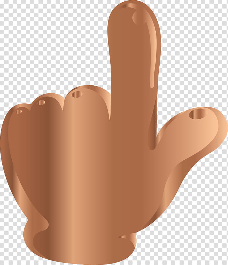 up arrow finger hand, Brown, Gesture, Thumb transparent background PNG clipart