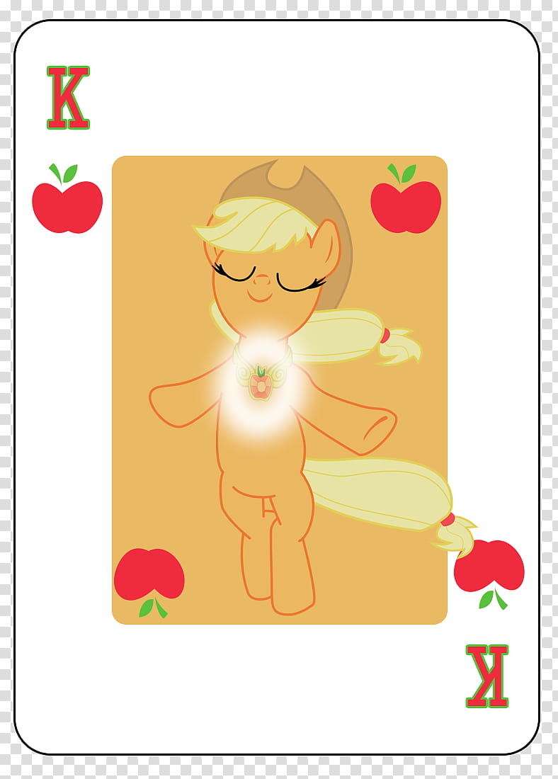 MLP FiM Playing Card Deck, My Little Pony king of hearts card transparent background PNG clipart