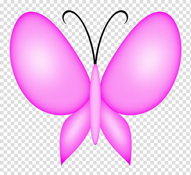 pink with black butterfly transparent background PNG clipart
