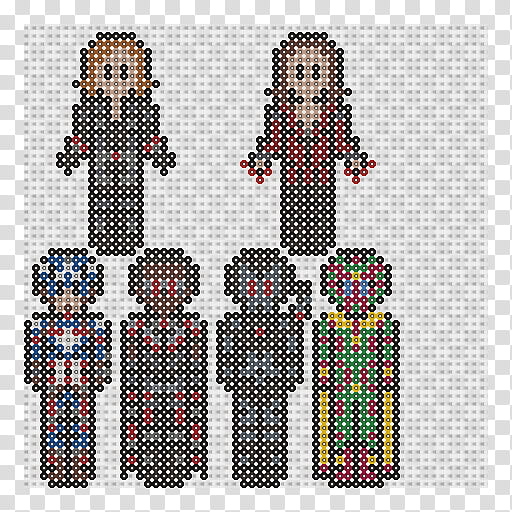 Captain America :civil War -perler Bead transparent background PNG clipart