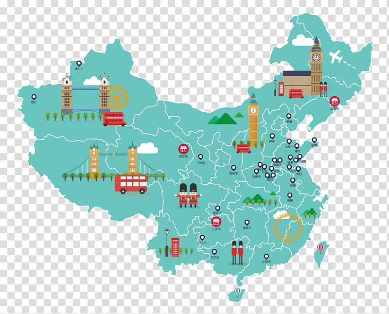 China, Map, Provinces Of China, East, World transparent background PNG clipart