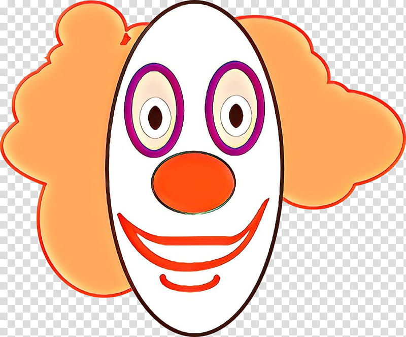 circus joker face animated