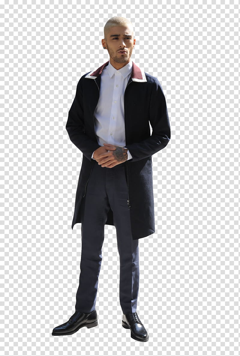 Zayn Malik , men's black suit jacket transparent background PNG clipart
