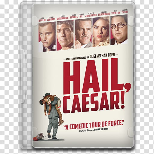 Movie Icon Mega , Hail, Caesar!, Hail Caesar movie case transparent background PNG clipart