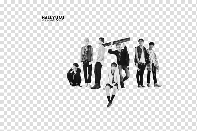 BTS HYYH pt , BTS group transparent background PNG clipart