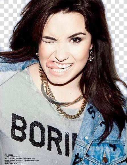 Demi Lovato shoot Fiasco Magazine transparent background PNG clipart