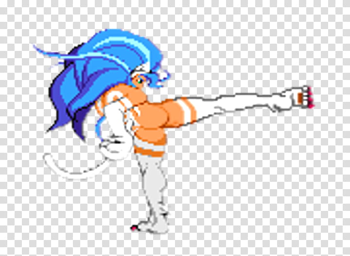 Felicia new kick animation transparent background PNG clipart