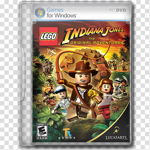 Game Icons , LEGO Indiana Jones transparent background PNG clipart