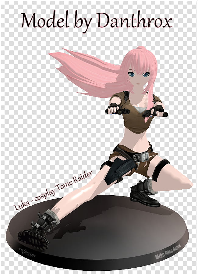 Luka, Cosplay Tome Raider transparent background PNG clipart