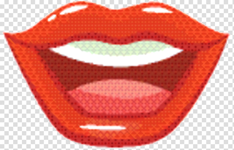 Lips, Orange, Red, Mouth, Nose transparent background PNG clipart