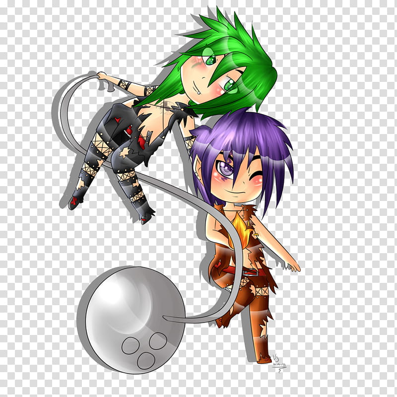 Comission, Yu and Toshi transparent background PNG clipart