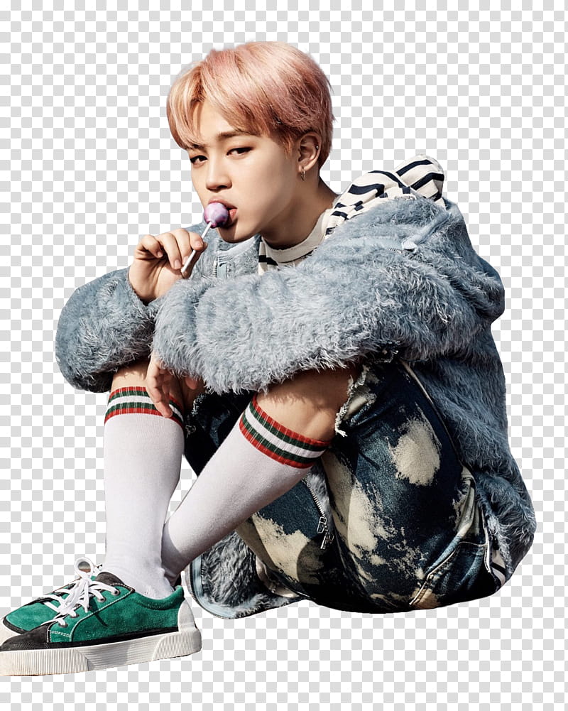 BTS You Never Walk Alone P , BTS member holding lollipop transparent background PNG clipart