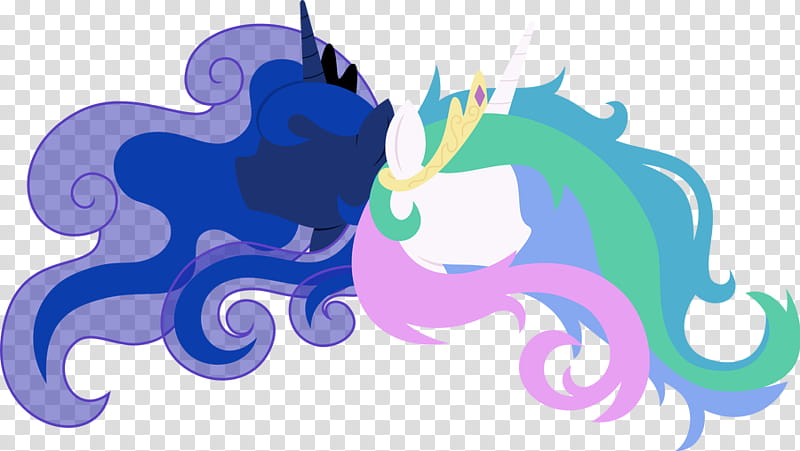 Night and Day, Princess Luna and Princess Celestia illustration transparent background PNG clipart