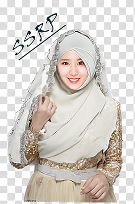 SANA TWICE HIJABTIME transparent background PNG clipart