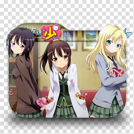 Boku wa Tomodachi ga Sukinai Anime Folder Icon, Boku wa Tomodachi ga Sukinai  transparent background PNG clipart