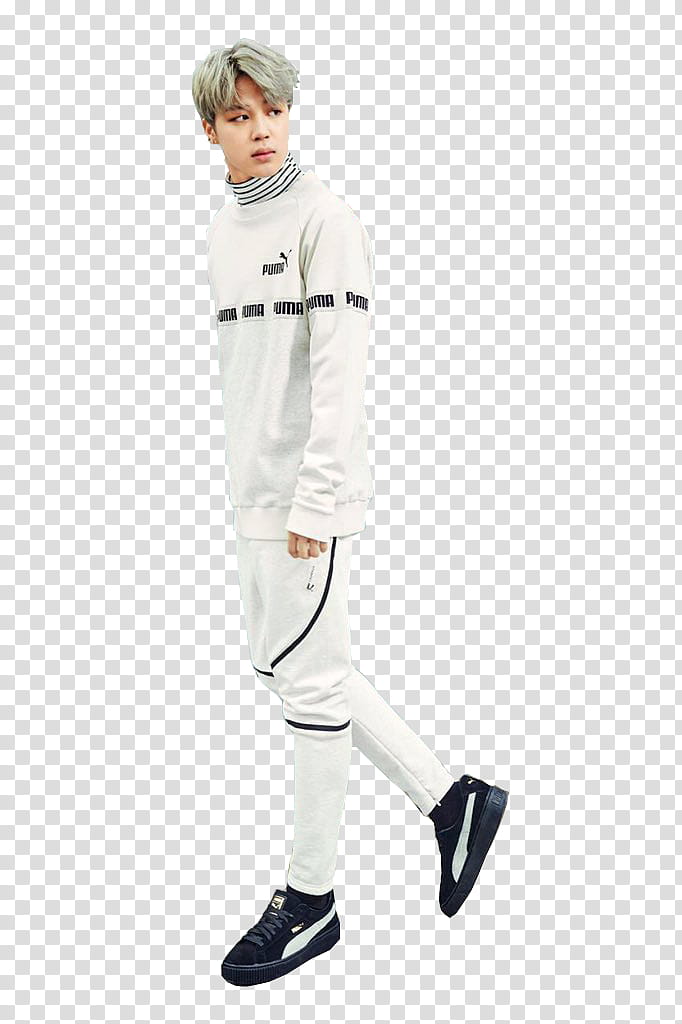 Bts  Puma, BTS Jimin transparent background PNG clipart