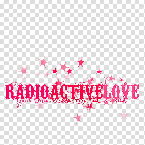 textos, radio active love text transparent background PNG clipart
