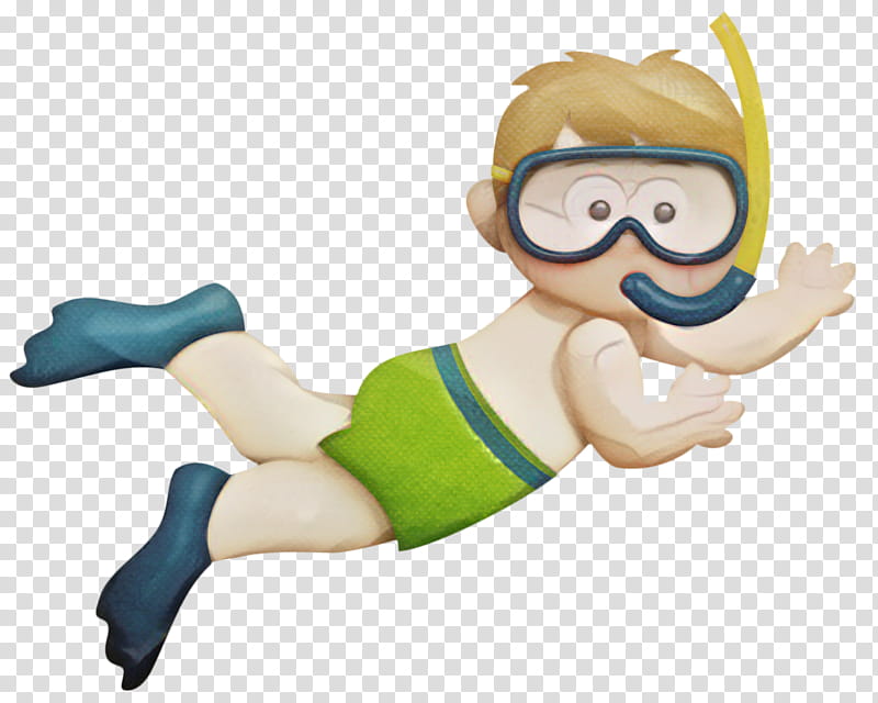 Figurine, Cartoon, Animation, Toy, Recreation, Action Figure, Thumb, Underwater Diving transparent background PNG clipart