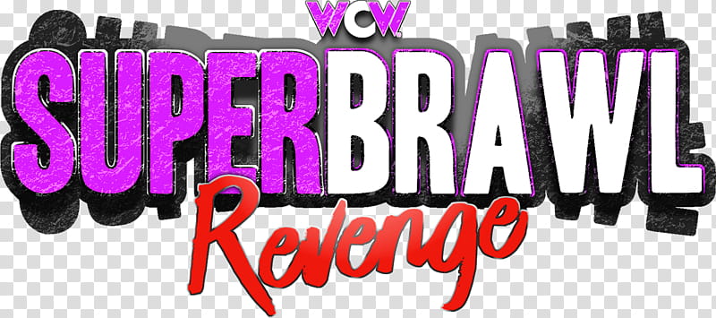 WCW SuperBrawl Revenge Logo transparent background PNG clipart