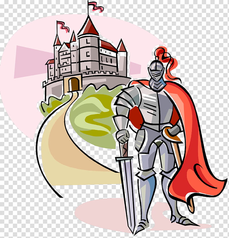 Castle, Middle Ages, Knight, History, Knights Templar, Feudalism, Armour transparent background PNG clipart