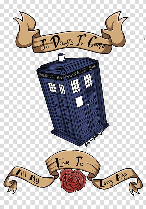Doctor, Tattoo, Competition, Tardis, Idea, Gaia Online, Doctor Who, Cartoon transparent background PNG clipart