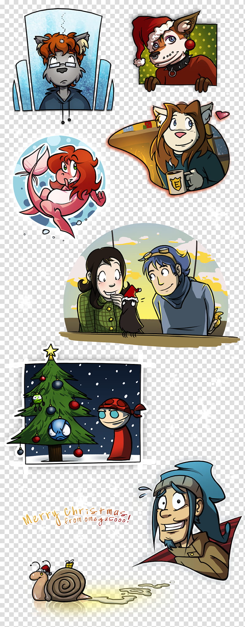 Last Minute Christmas Doodles, memes transparent background PNG clipart