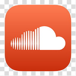 iOS  Icons, Sound Cloud logo transparent background PNG clipart
