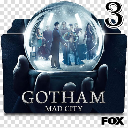 Gotham series and season folder icon, Gotham S ( transparent background PNG clipart