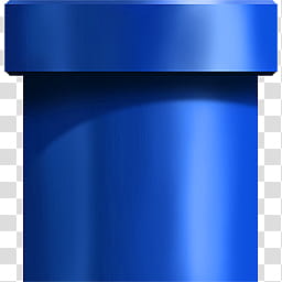 Super Mario Icons, blue chimney illustration transparent background PNG clipart