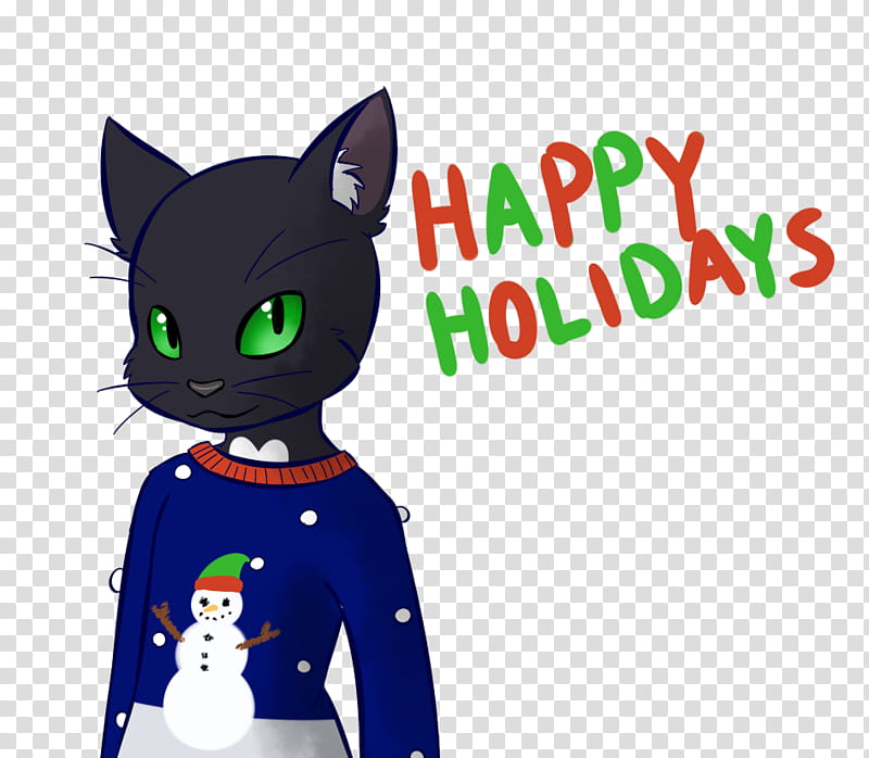 Gift: Christmas Cat, Puppy Mint Mocha transparent background PNG clipart