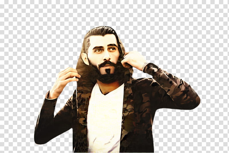 Singing, Boy, Man, Guy, Male, Person, Microphone, Beard transparent background PNG clipart