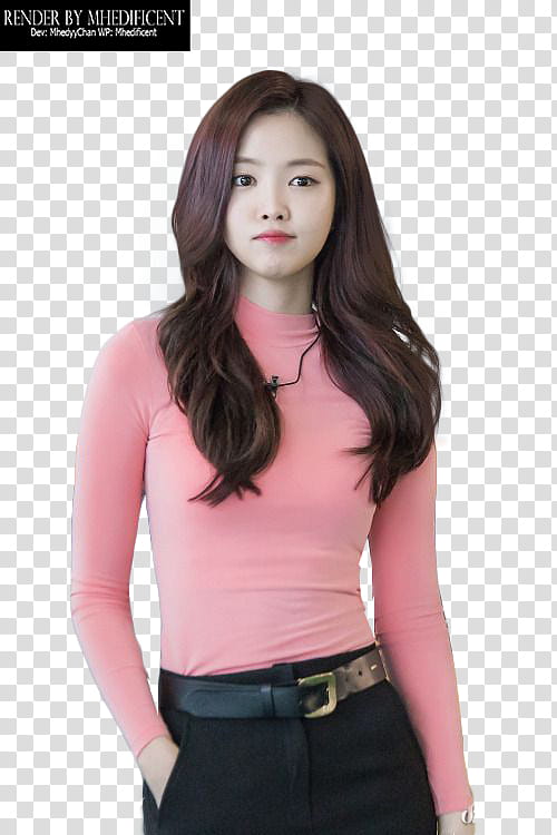 render Apink Naeun transparent background PNG clipart