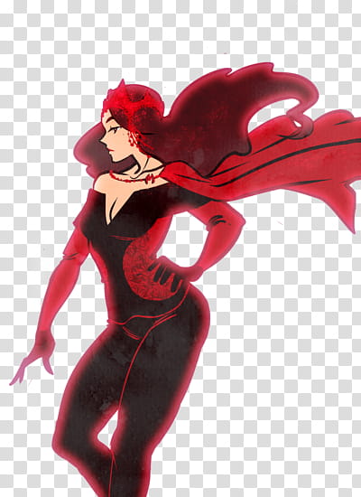 All New All Different Scarlet Witch transparent background PNG clipart