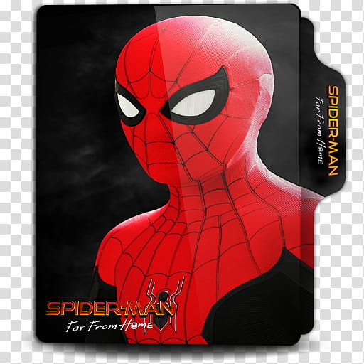 Spider Man Far From Home  Folder Icon, Spider-Man FFH Vertical  transparent background PNG clipart