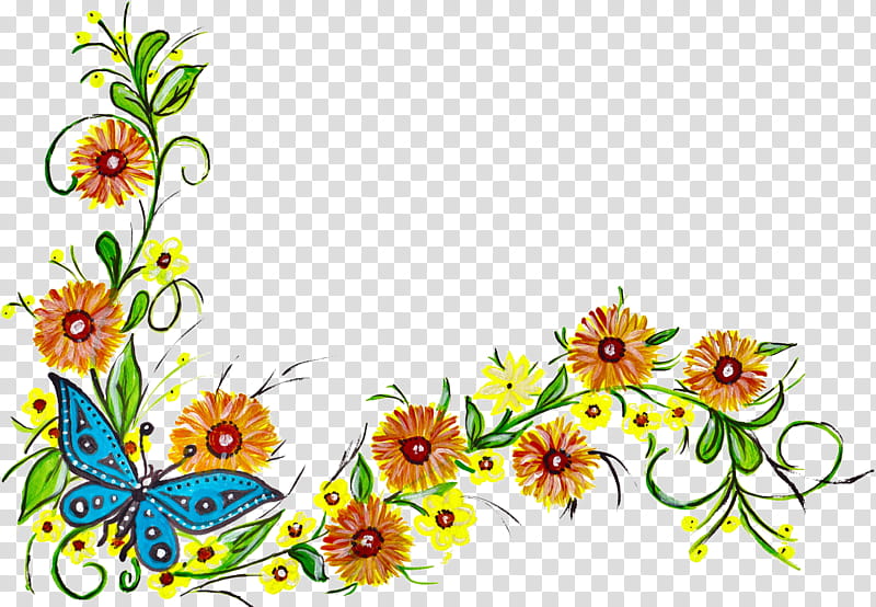 Background Flower Frame, Floral Design, BORDERS AND FRAMES, Frames, Butterfly Frame, Cut Flowers, Plant, Wildflower transparent background PNG clipart