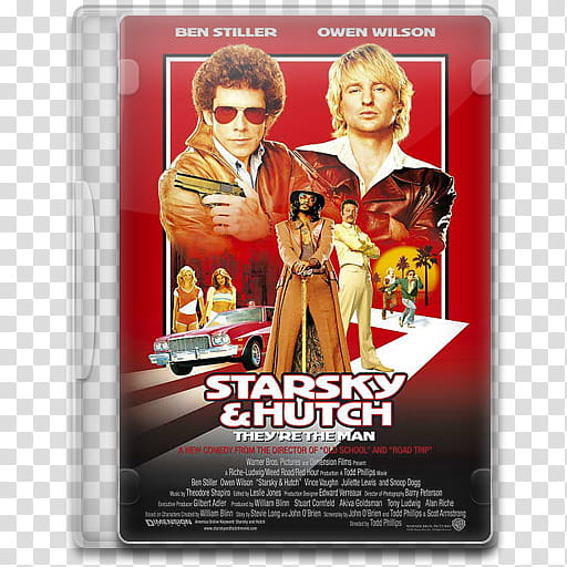 Movie Icon , Starsky & Hutch, Starsky & Hutch DVD case transparent background PNG clipart