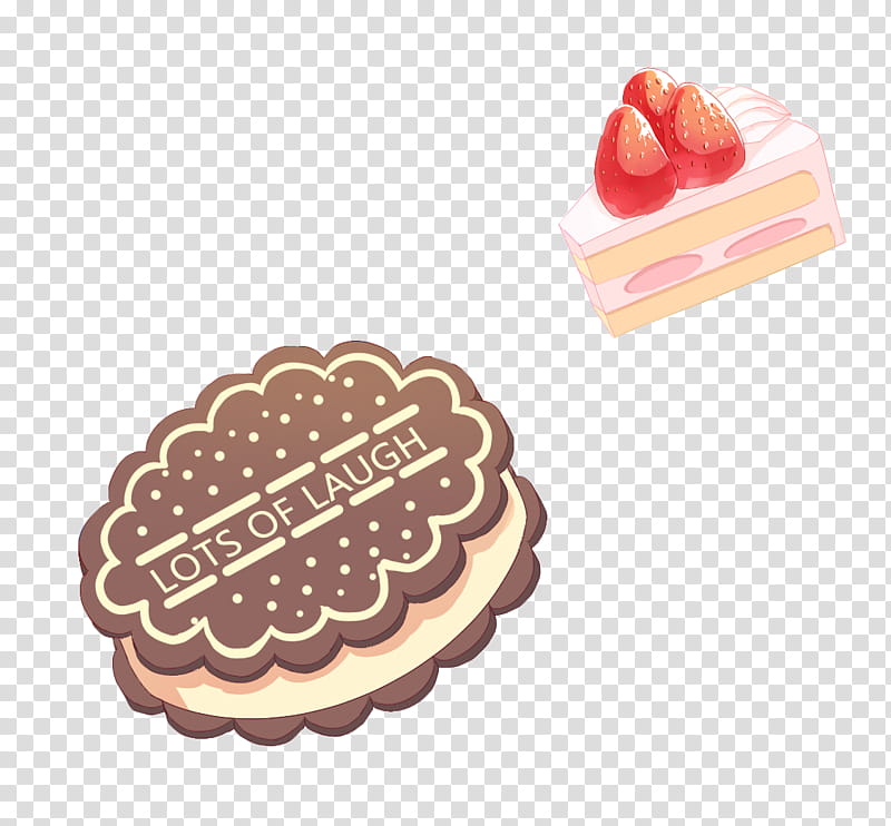 Food, strawberry cake and ice cream sandwich transparent background PNG clipart