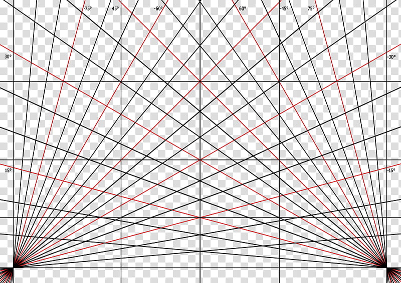 Perspective Angle Finder  customizable, red and black crossing line graphs transparent background PNG clipart