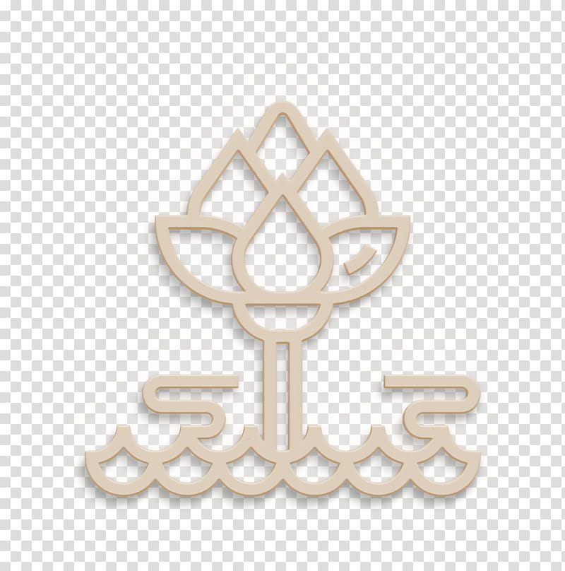 Pond icon Lotus icon Spa Element icon, Logo, Symbol, Menorah, Emblem, Candle Holder transparent background PNG clipart