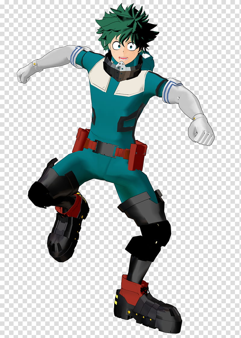 Izuku Midoriya Deku Gamma Suit Render  transparent background PNG clipart