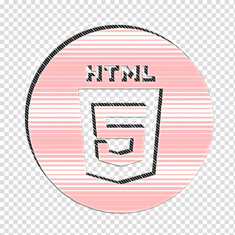 circle icon html5 icon logo icon, Pink, Line, Smile, Label transparent background PNG clipart