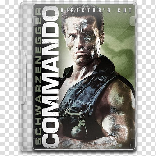 Movie Icon Mega , Commando, Commando case transparent background PNG clipart