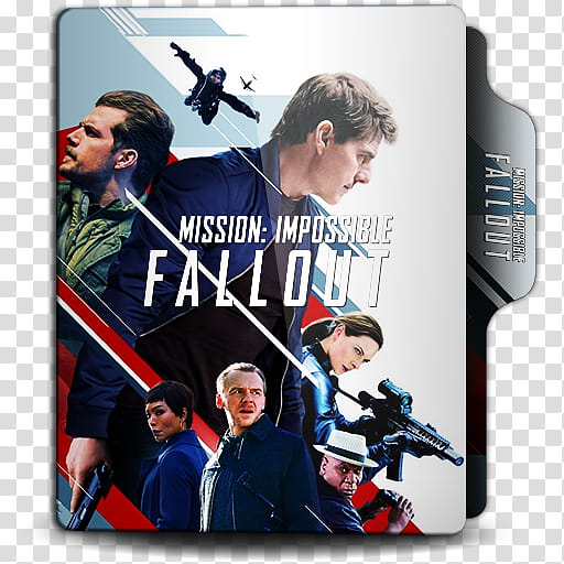 Mission Impossible Fallout  folder icon, Templates  transparent background PNG clipart