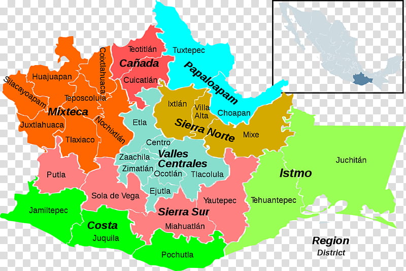 World Map, Oaxaca, Sierra Sur De Oaxaca, Papaloapan Region, Oaxaca Valley, Mixteca Region, Sierra Norte De Oaxaca, Valles Centrales Region transparent background PNG clipart