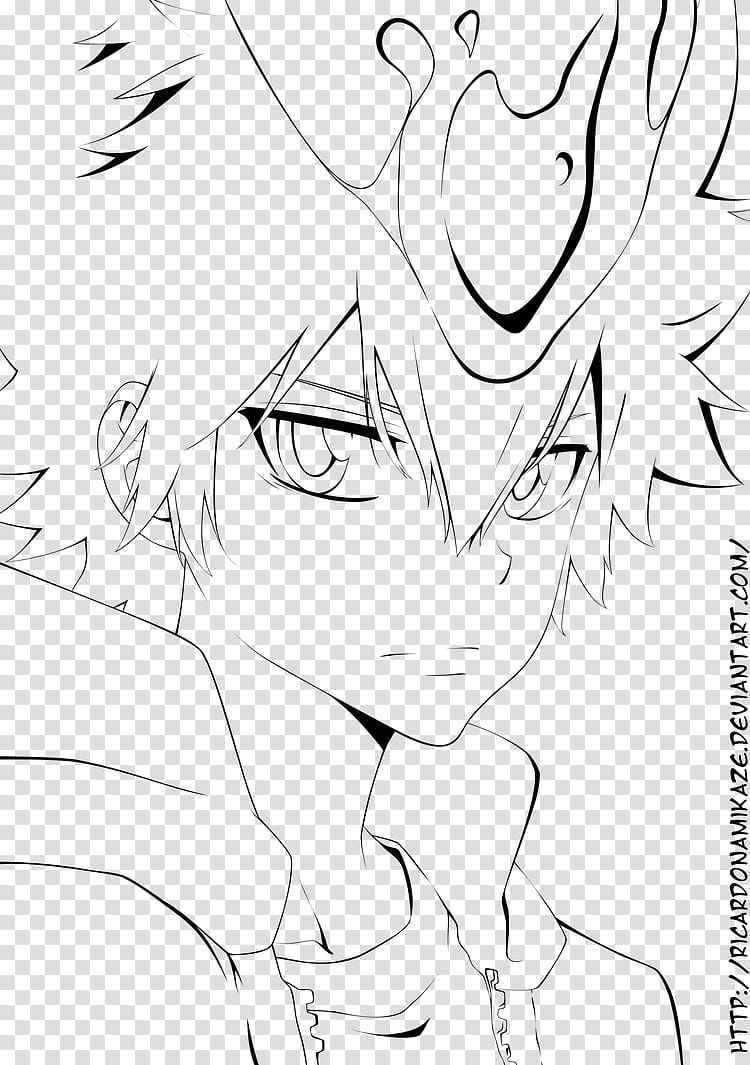 Tsuna Lineart. transparent background PNG clipart