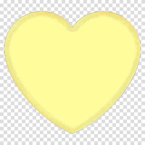 Heart Emoji, Pop Art, Retro, Vintage, Yellow, , Emojipedia transparent background PNG clipart